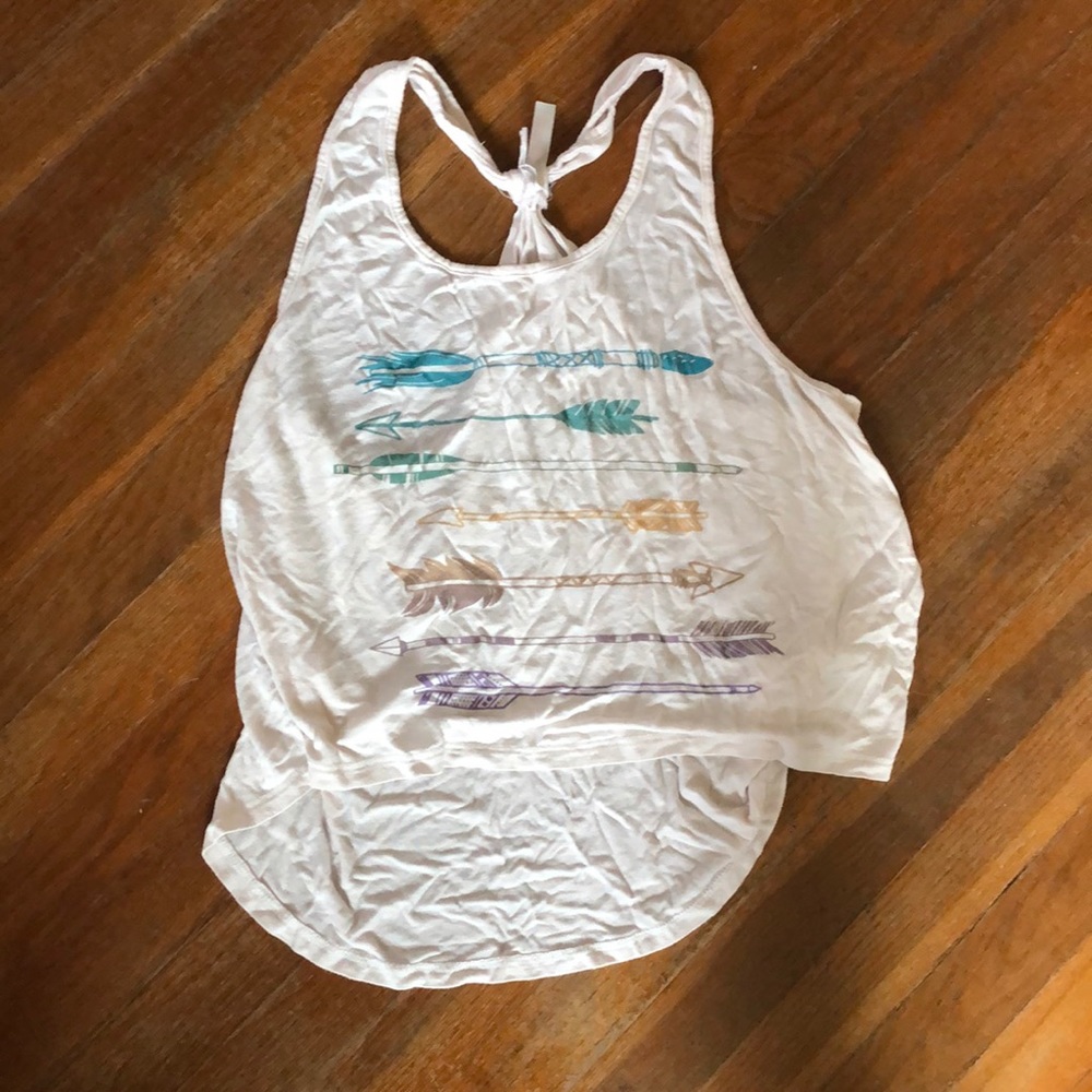 High-Low Racerback Tee
